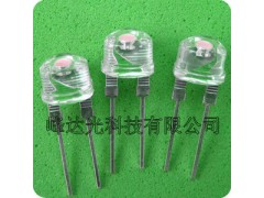10mm草帽暖白光 草帽白燈 LED發(fā)光二極管-- 深圳市峰達光科技有限公司
