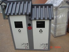 社區(qū)果皮箱，景區(qū)垃圾桶定做-- 成都金捷諾公司設(shè)備廠銷售部