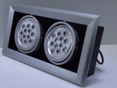 LED24W雙頭斗膽燈格柵燈-- 廣東中山凱鴻越照明電器廠
