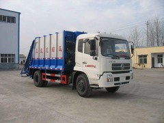 6噸東風天錦壓縮式垃圾車-- 廈工楚勝(湖北)專用汽車有限公司升降車分廠