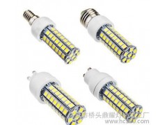 新款59SMD玉米燈5050LED節能燈E27家用照明水晶燈G9 冷白暖白E14-- 東莞市橋頭鼎耀燈飾加工廠
