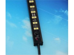 供應黑色鋁槽帶開關雙排燈珠LED硬燈條-- 深圳市奇銘達光電有限公司