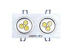 6w高品質可做調光方形LED天花燈-- 深圳市萊仕凱光電科技有限公司