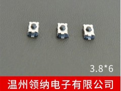 3.8*6貼片常閉式防塵微型輕觸開關(guān) 防銀遷移輕觸開關(guān)-- 溫州領(lǐng)納電子有限公司