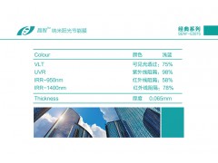 建筑節能膜玻璃隔熱膜貼膜晶智膜廈門納諾泰克窗膜-- 廈門納諾泰克科技有限公司