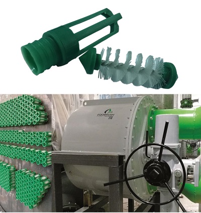 冷水機組冷凝器結垢清洗EQOBRUSH自動在線刷洗系統-- 廣州偉控科技發展有限公司