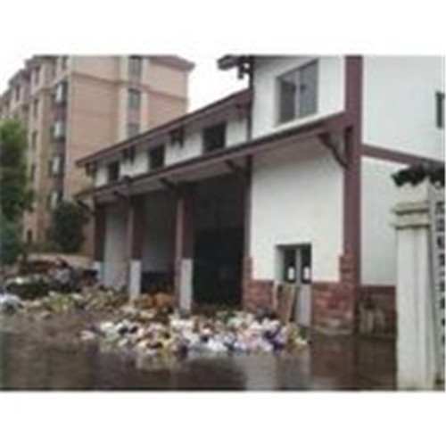 佛山市政垃圾轉運站植物液噴淋除臭塔-- 深圳通寶環境技術有限公司