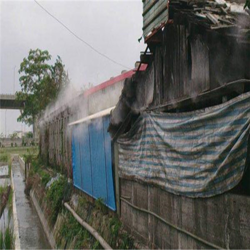 清遠小區室內垃圾廠房噴淋除臭設備-- 深圳通寶環境技術有限公司