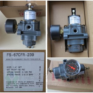 費希爾Fisher67CFR-239減壓閥，空氣