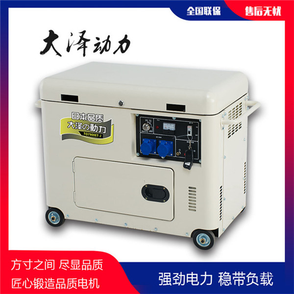 石油單位用8千瓦柴油發電機-- 上海豹羅實業有限公司