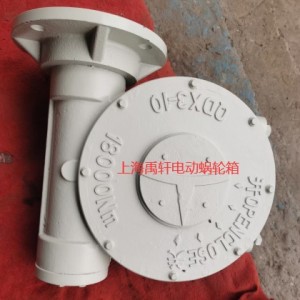 QDX3-D10蝶閥電動(dòng)渦輪箱，DN1400電動(dòng)