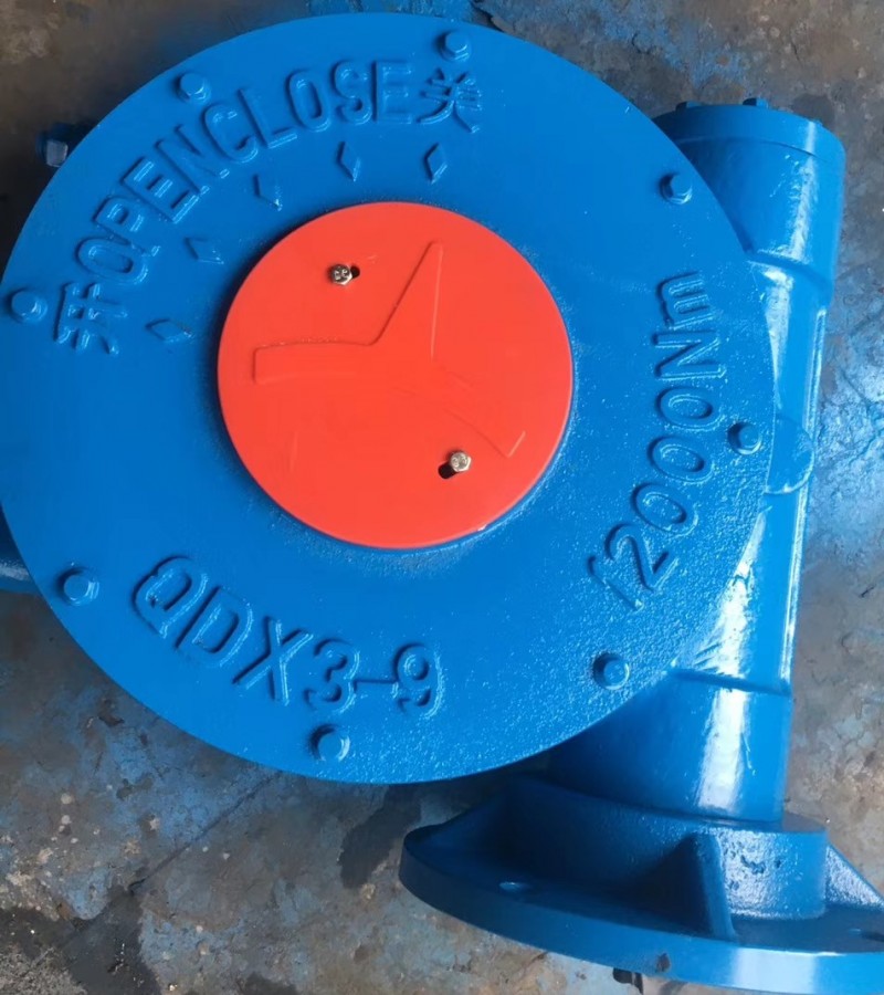 QDX3-D9蝶閥電動(dòng)減速機(jī)，DN1200電動(dòng)蝶閥渦輪-- 上海禹軒泵閥有限公司