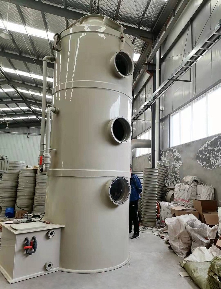 甘肅PP噴淋塔加工定制-甘肅卓馳環保廢氣處理設備廠家-- 陜西卓馳環保設備有限公司