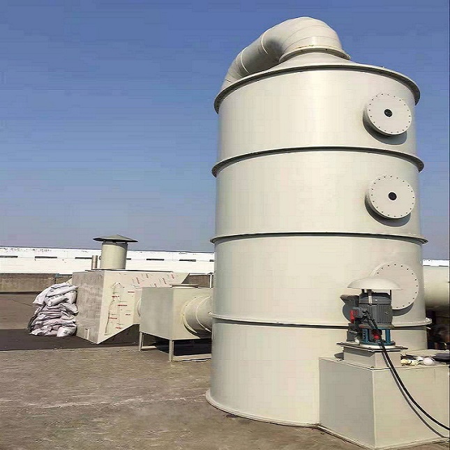 凈化塔 pp噴淋塔 廢氣處理設備 酸堿廢氣噴淋塔 廠家定制-- 陜西卓馳環保設備有限公司