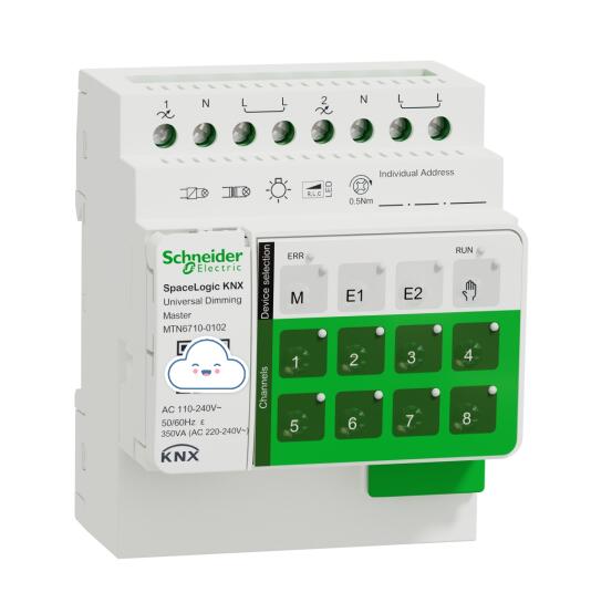 MTN6710-0102KNX2路350W通用調光模塊施耐德-- 湖北博控智能科技有限公司